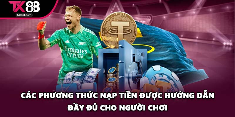 Các phương thức nạp tiền được hướng dẫn đầy đủ cho người chơi