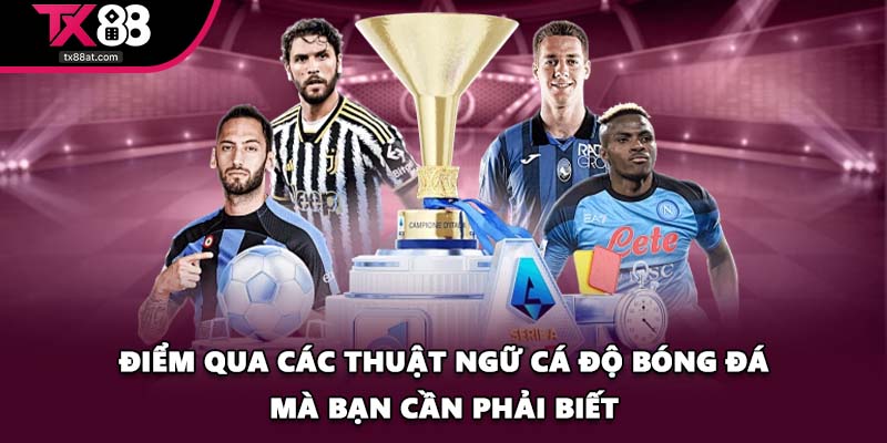 Điểm qua các thuật ngữ cá độ bóng đá mà bạn cần phải biết